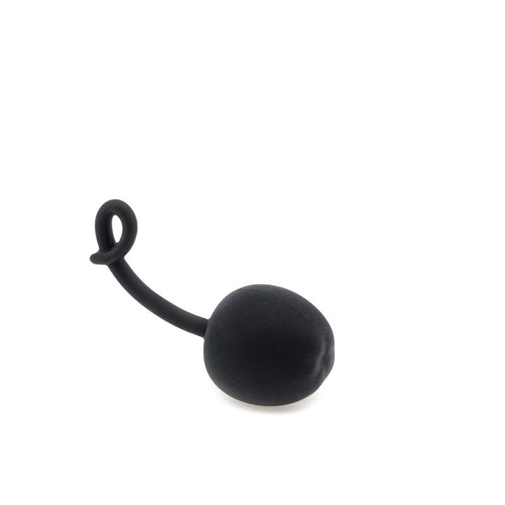 Czarna silikonowa kulka gejszy w kształcie wiśni – 58 g
