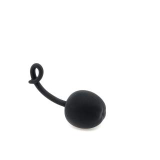 Czarna silikonowa kulka gejszy w kształcie wiśni - 58 g