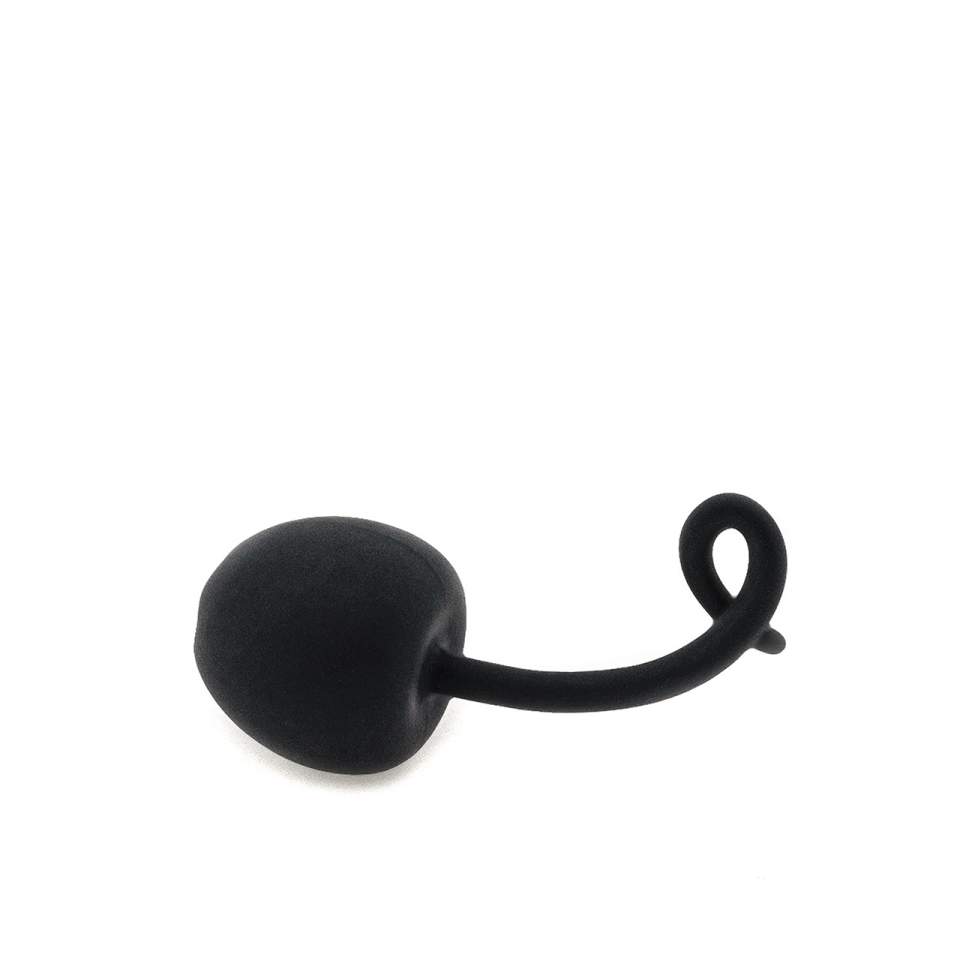 Czarna silikonowa kulka gejszy w kształcie wiśni – 58 g