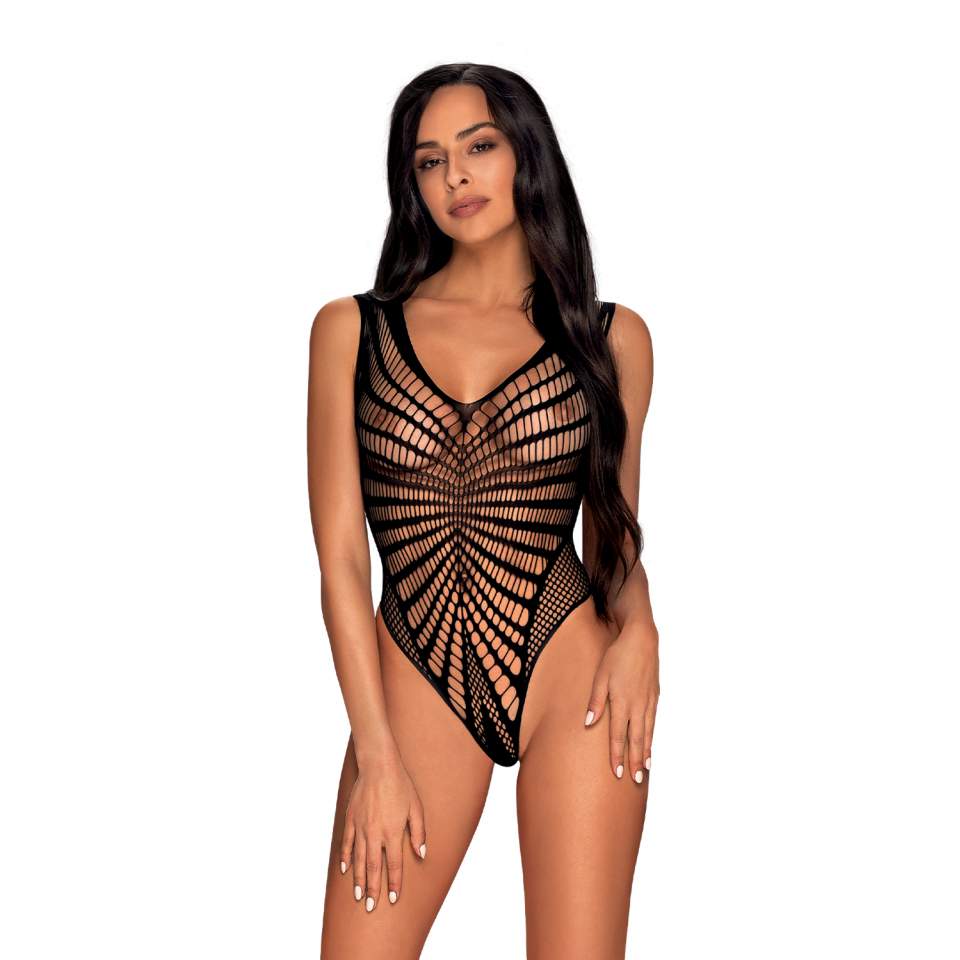 Czarne body Obsessive B132 