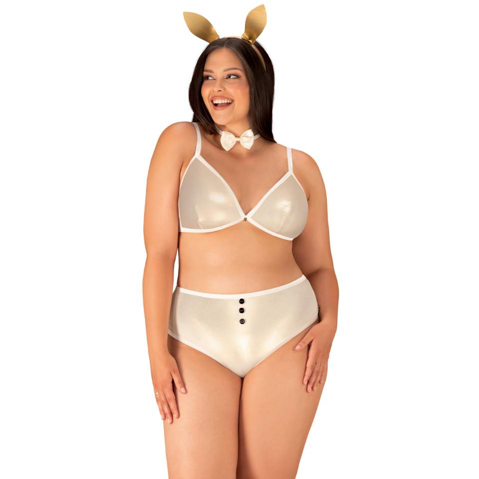 Seksowny kostium Obsessive Neo Goldes – króliczek 
