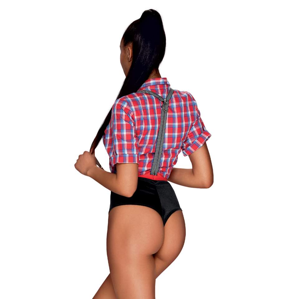 Seksowny kostium Worker Girl – koszula i majtki