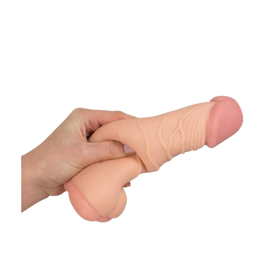 Mocno realistyczna nakładka i masturbator w jednym