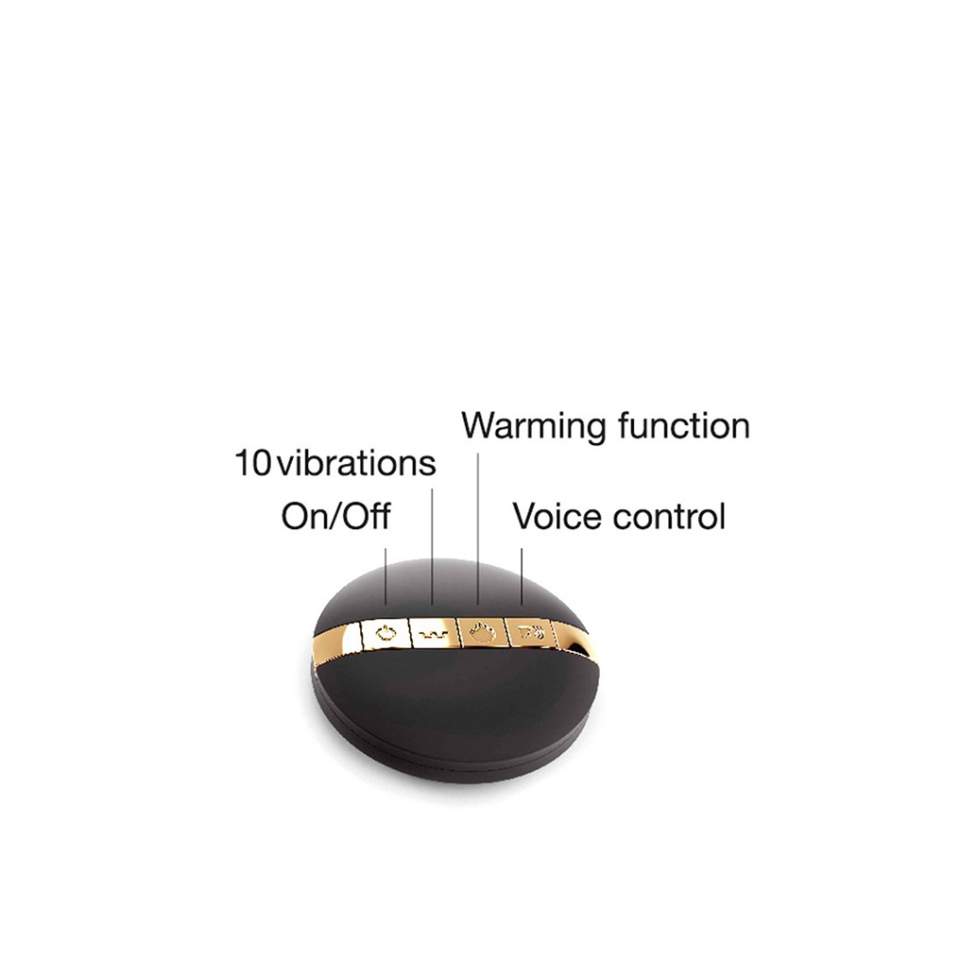 Silikonowy stymulator punktu G i łechtaczki z wibracją i ruchem w kolorze różowym Marc Dorcel