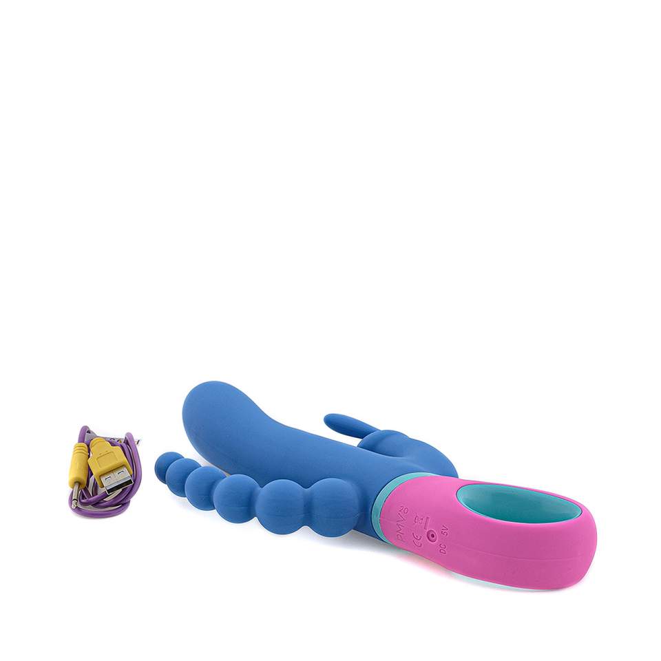 Wibrator króliczek do stymulacji waginalnej oraz analnej