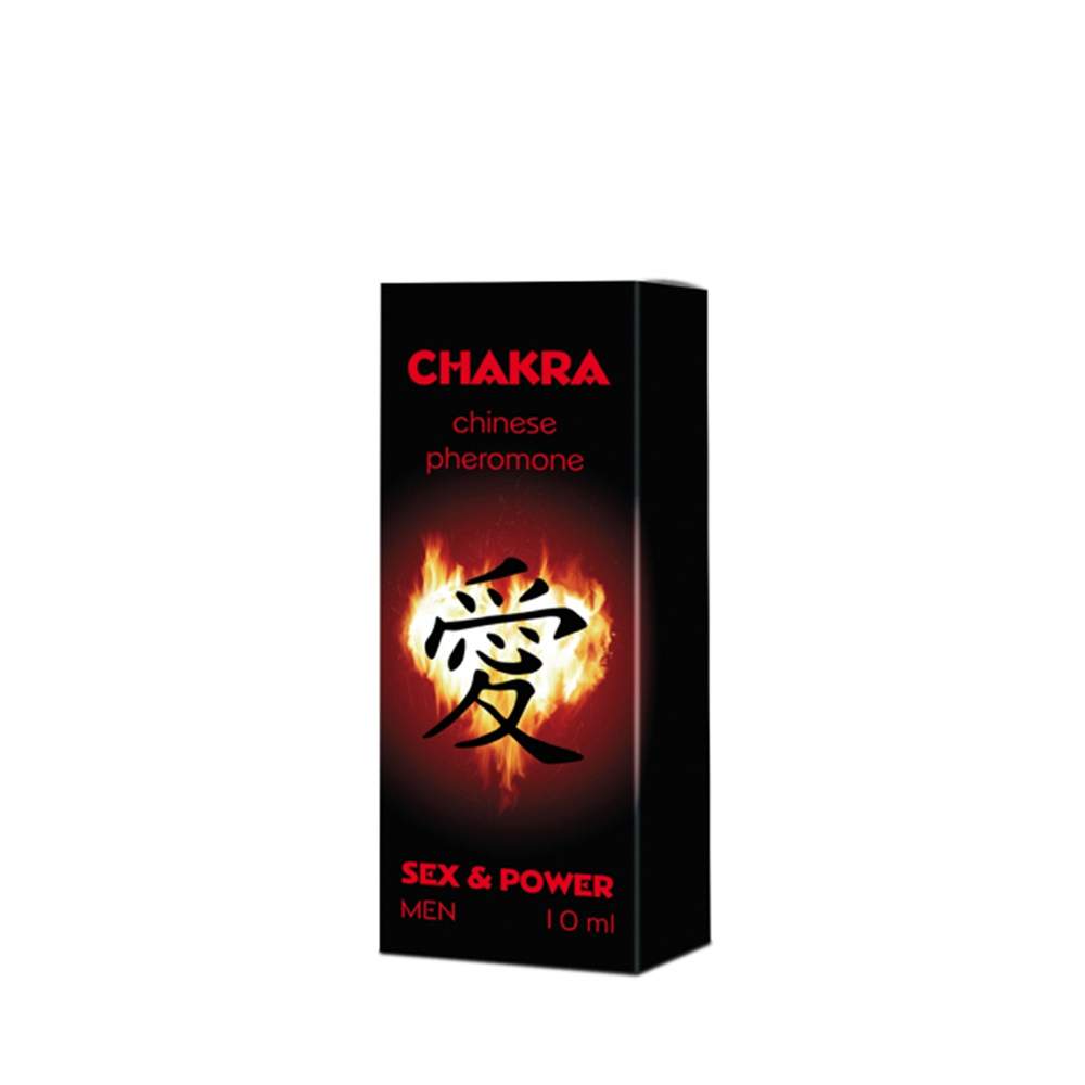 Unikatowe feromony męskie na bazie chińskiej receptury Chakra 10 ml
