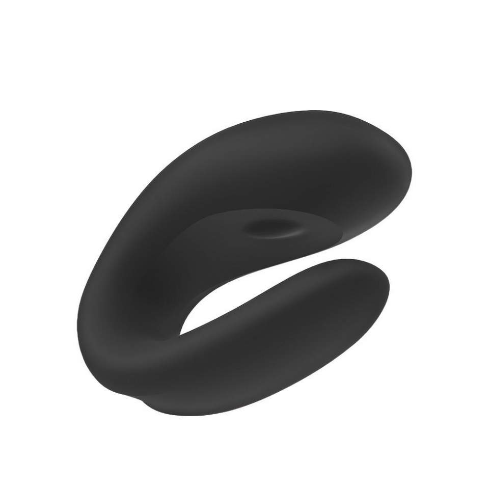 Wibrator dla par sterowany aplikacją - Satisfyer Double Joy - czarny