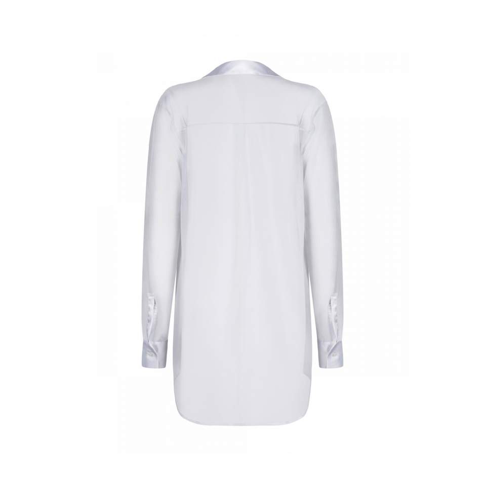 Zwiewna koszula damska Obsessive Stellya - biała