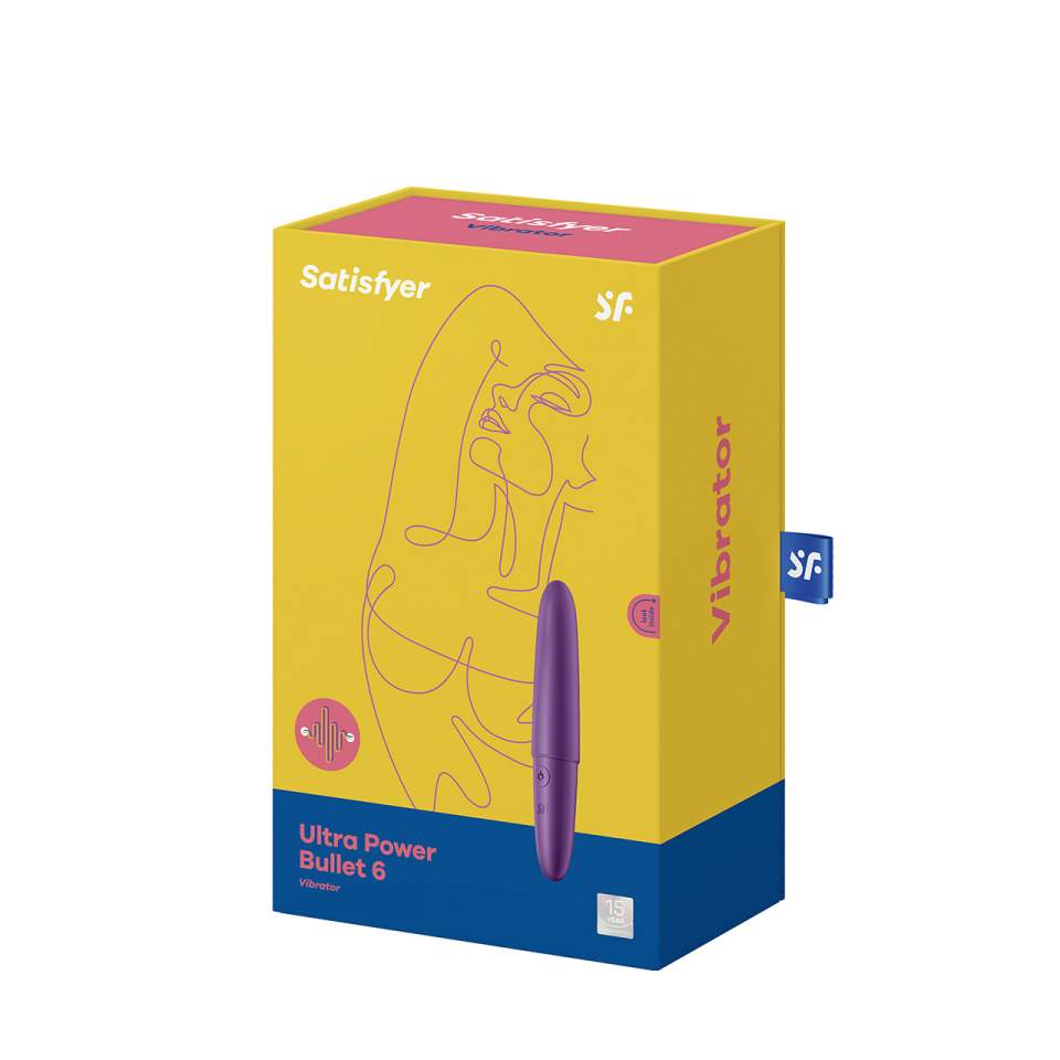 Bardzo poręczny bullet z dużą mocą Satisfyer Ultra Power Bullet 6