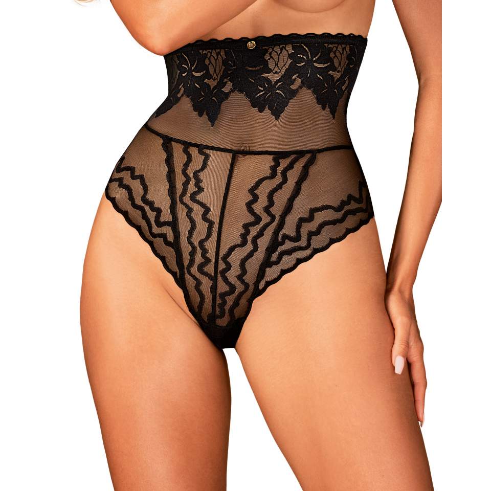 Majtki figi czarne- Arienna