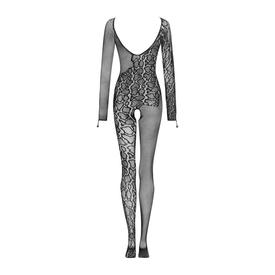 Bodystocking czarny- G326