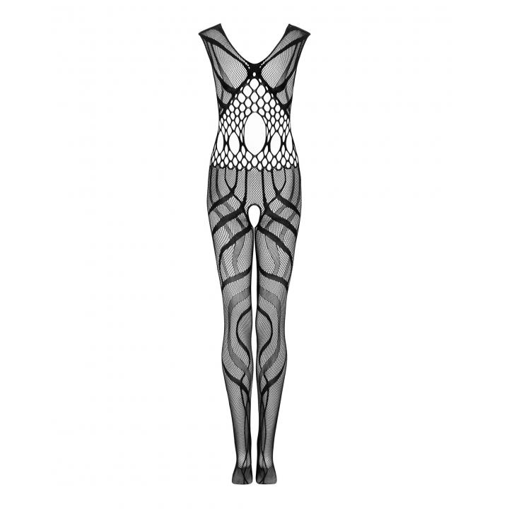 Bodystocking czarne- G328