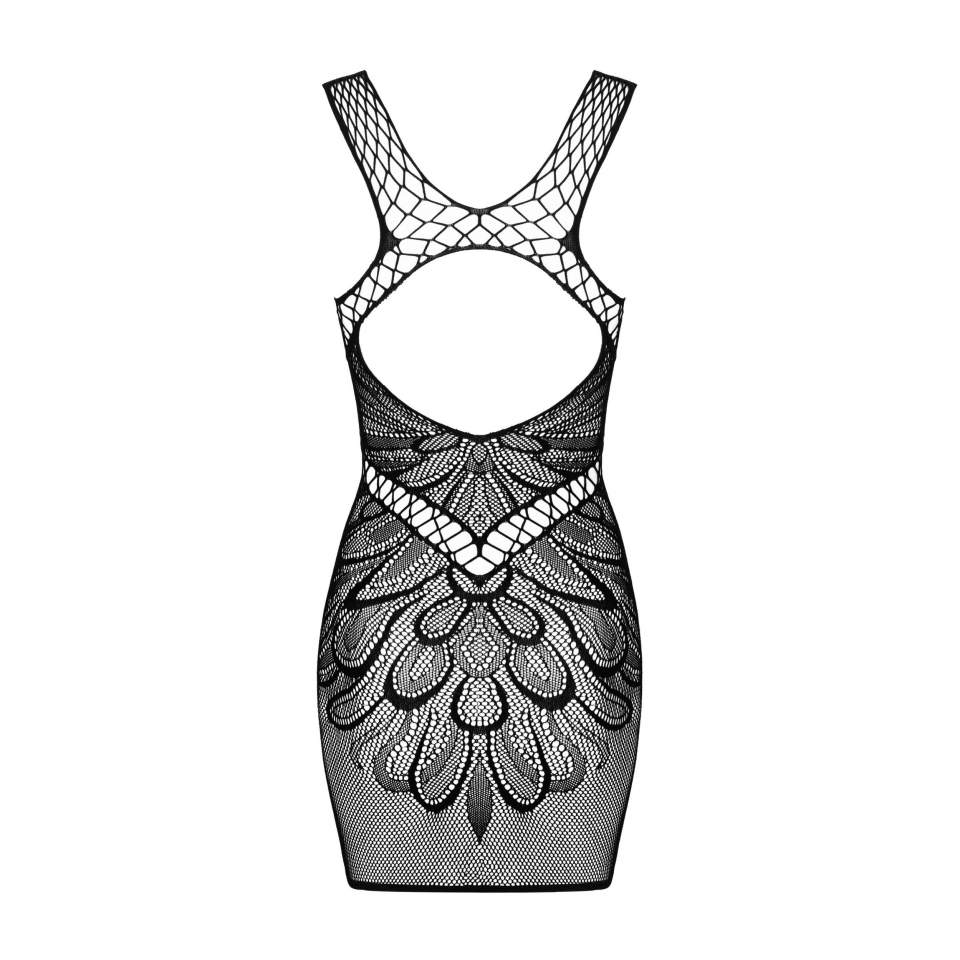 Sukienka czarna- D608