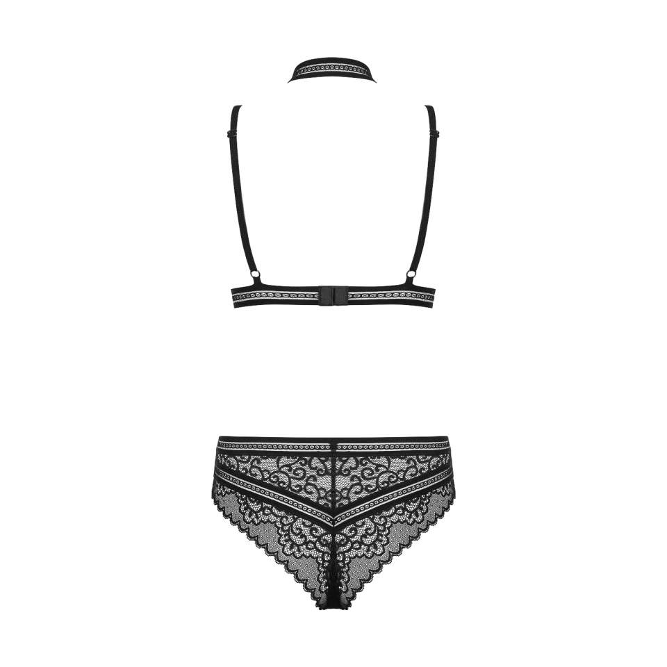 Boskie, czarne Body Obsessive Ailay