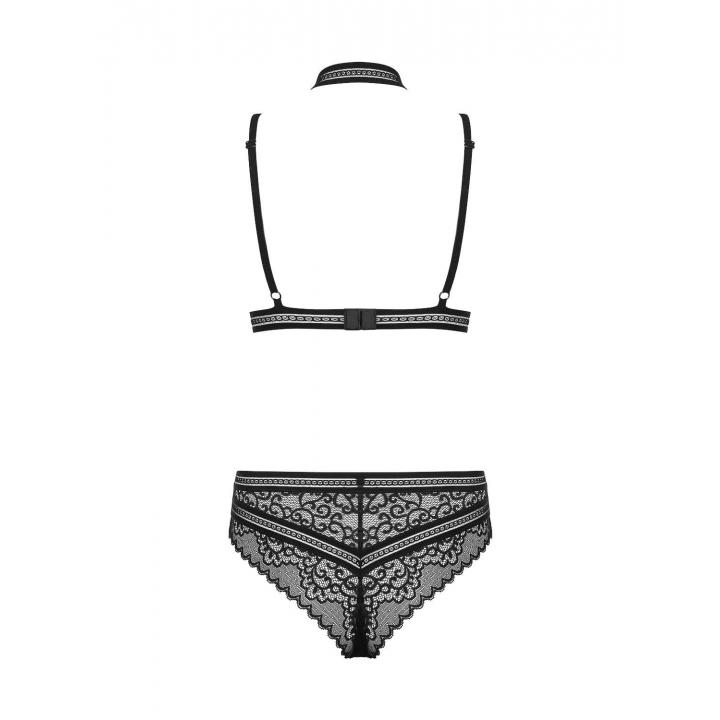 Boskie, czarne Body Obsessive Ailay