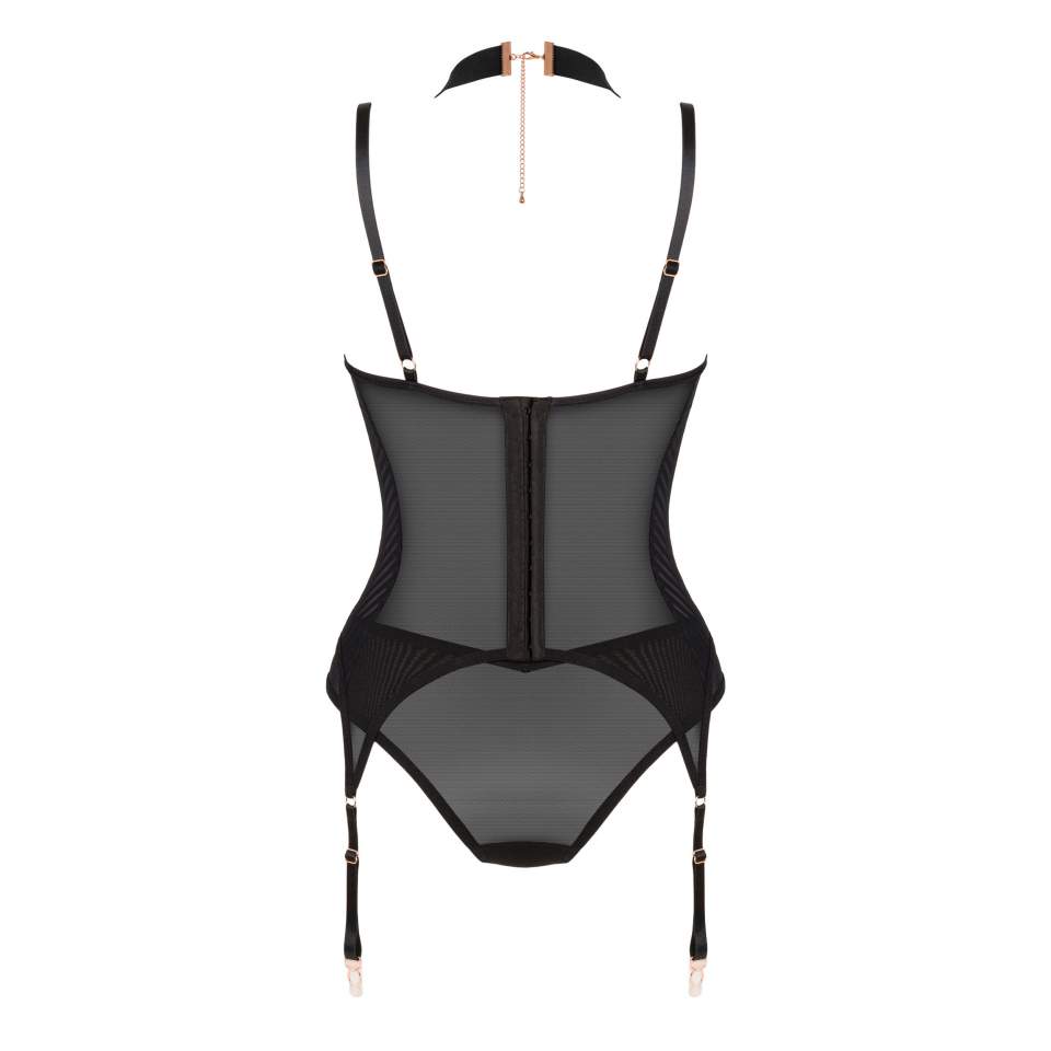 Gorset czarny- brasica