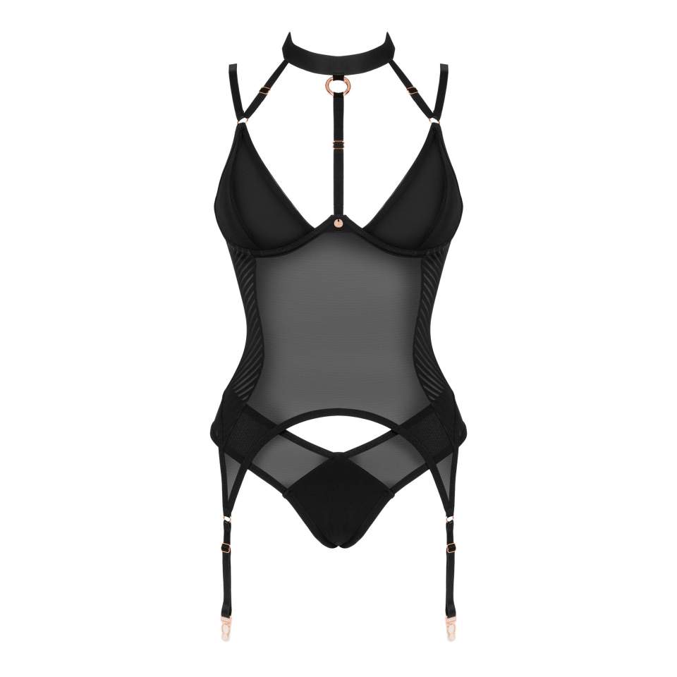 Gorset czarny- brasica