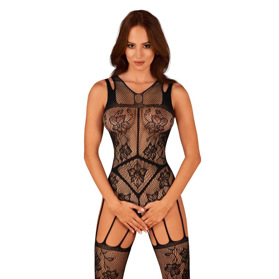 bodystocking czarny- F239