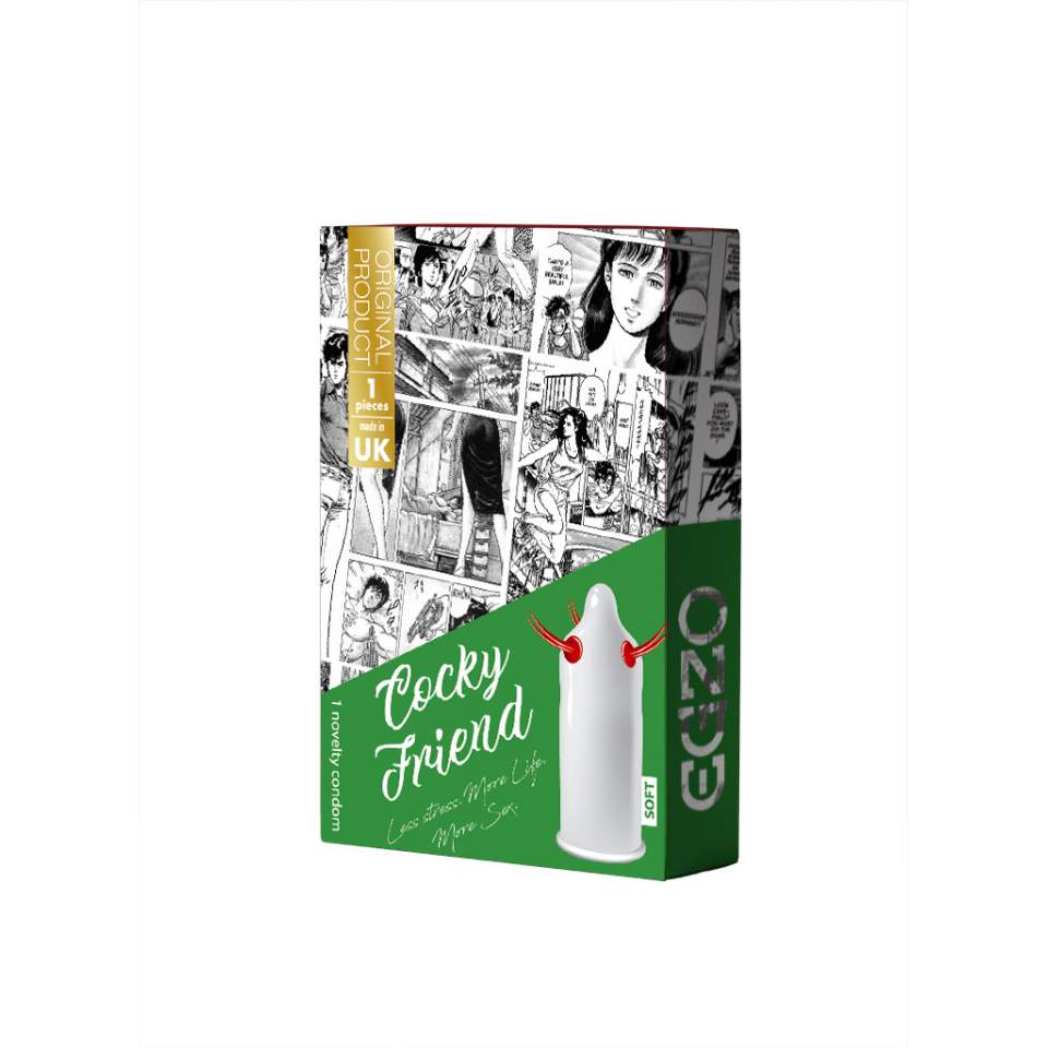 Egzo Cocky Friend prezerwatywa z wypustkami 1 sztuka