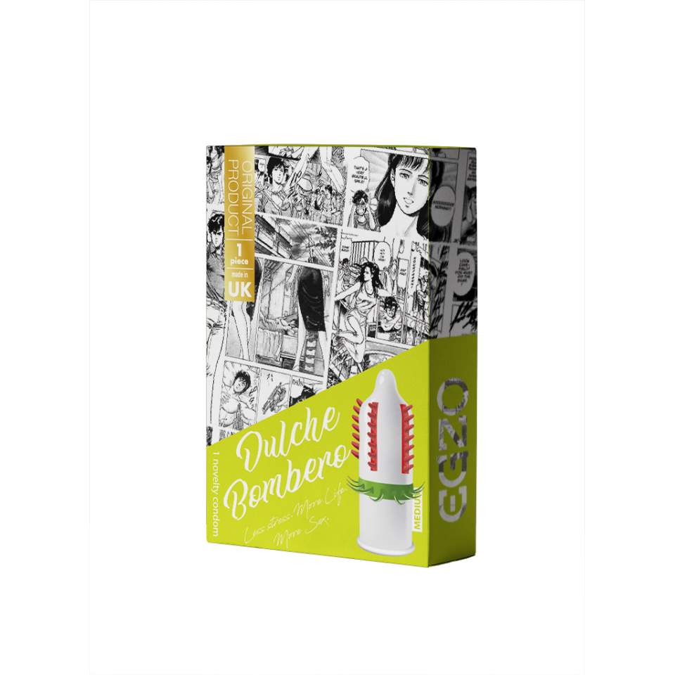 Egzo Dulce Bombero prezerwatywa z wypustkami 1szt.