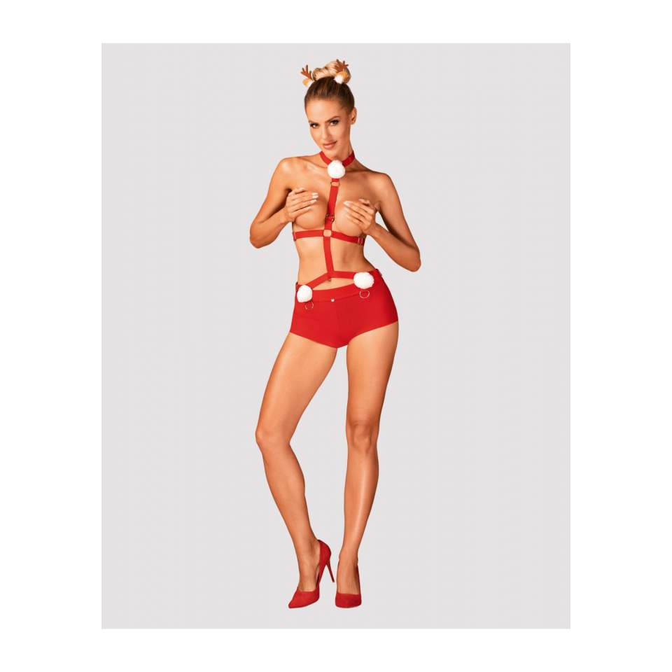 Komplet Mikołajkowy zmysłowa Ms Reindy marki Obsessive