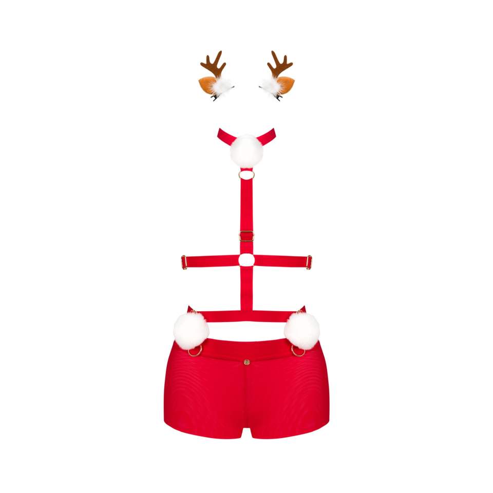 Komplet Mikołajkowy zmysłowa Ms Reindy marki Obsessive