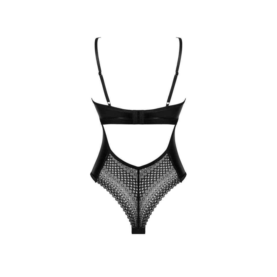 Drapieżne body czarne Obsessive Norides