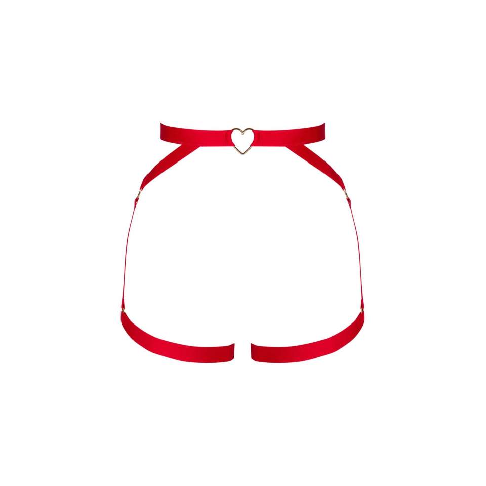 Uprząż czerwona Obsessive Elianes