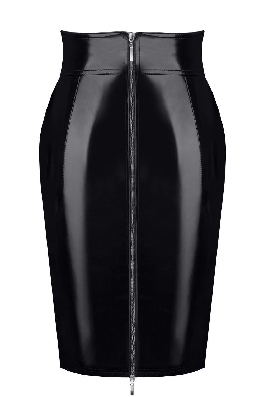 Elegancka czarna spódnica z zamkiem Demoniq Finja