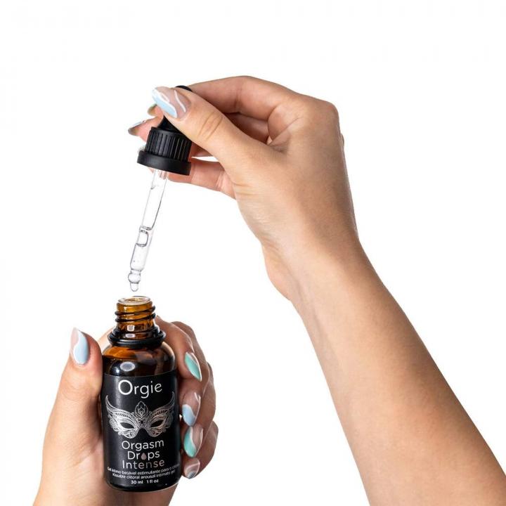Orgasm Drops Intense żel intymny do pobudzania łechtaczki rozgrzewający 30ml.