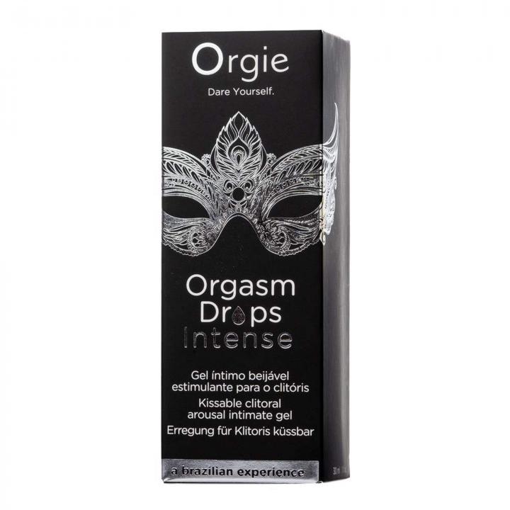 Orgasm Drops Intense żel intymny do pobudzania łechtaczki rozgrzewający 30ml.