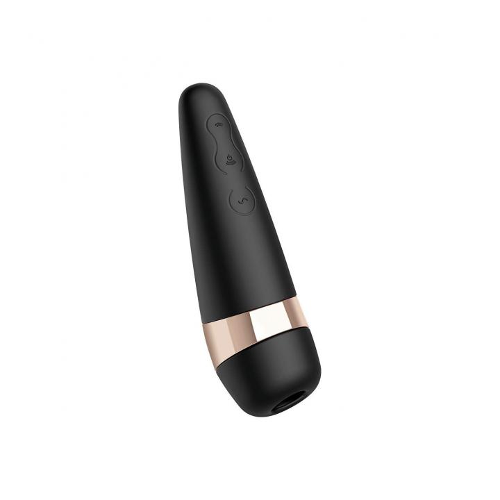 Satisfyer Pro 3 Vibration bezdotykowy czarny stymulator łechtaczki