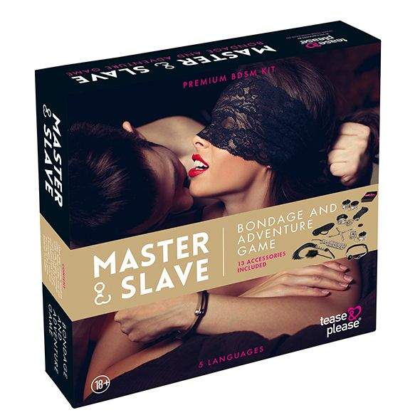 Gra erotyczna Master & Slave Bondage Game z gadżetami