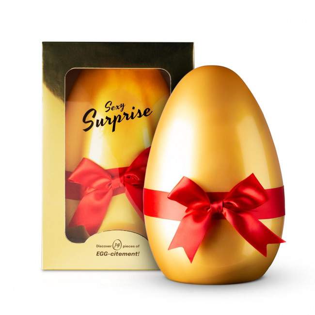 Loveboxxx Sexy Surprise egg - zestaw prezentowy, niespodzianka, 13elementów