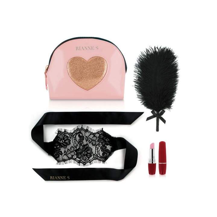 Rianne S Kit dAmour Pink/Gold - Zestaw akcesoriów w kolorze różu z dodatkiem złota