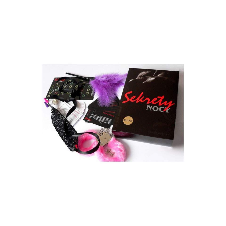Gra erotyczna planszowa z akcesoriami – Sekrety Nocy Elite