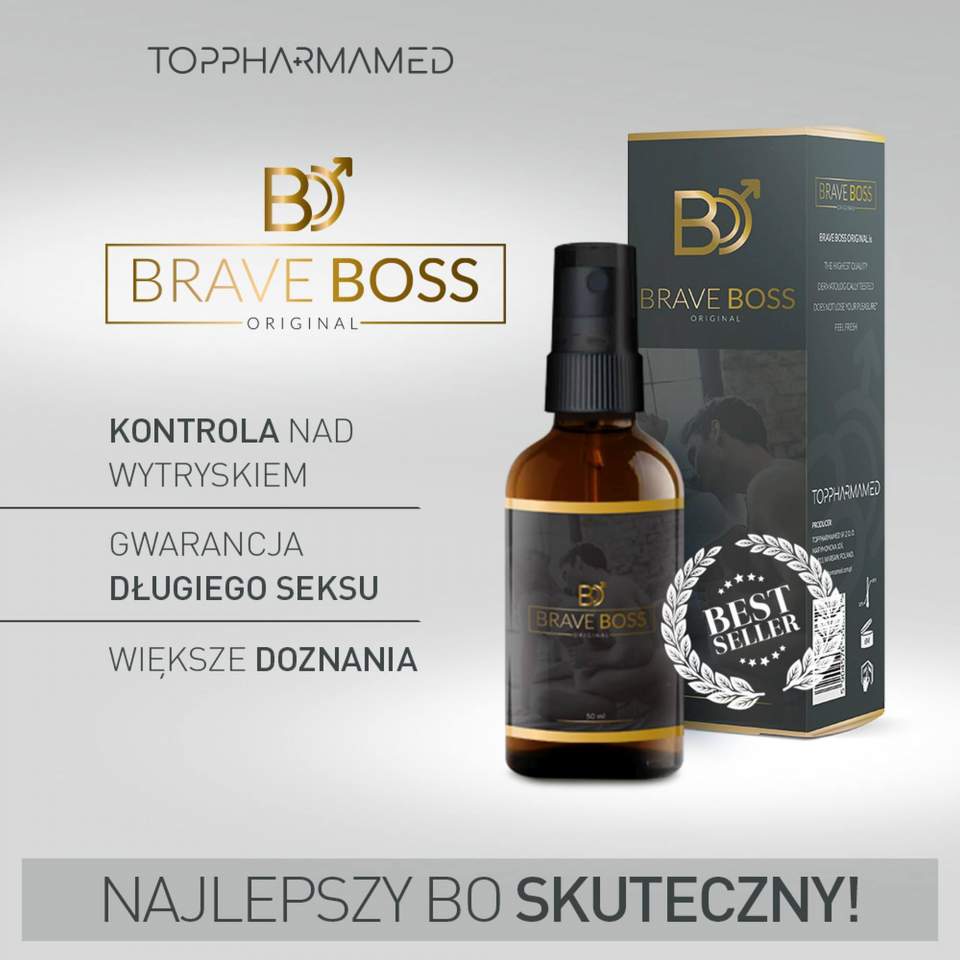 Brave Boss Original Spray 50 Ml - Spray wydłużający stosunek