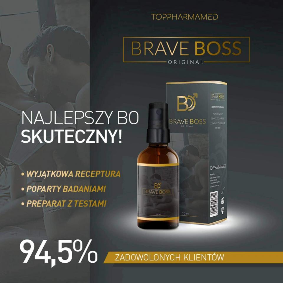 Brave Boss Original Spray- Spray wydłużający stosunek 50ml.