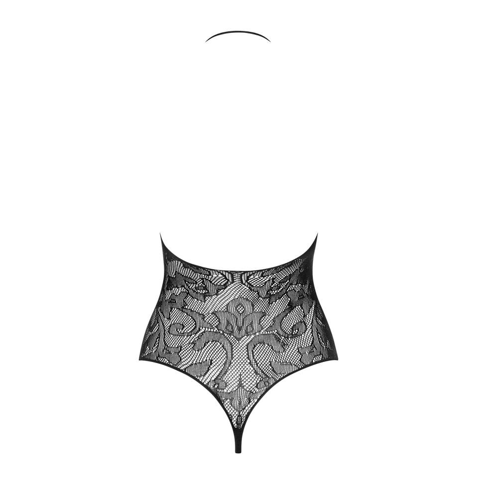 Sexi Body Obsessive B119 z czarnej przeźroczystej koronki