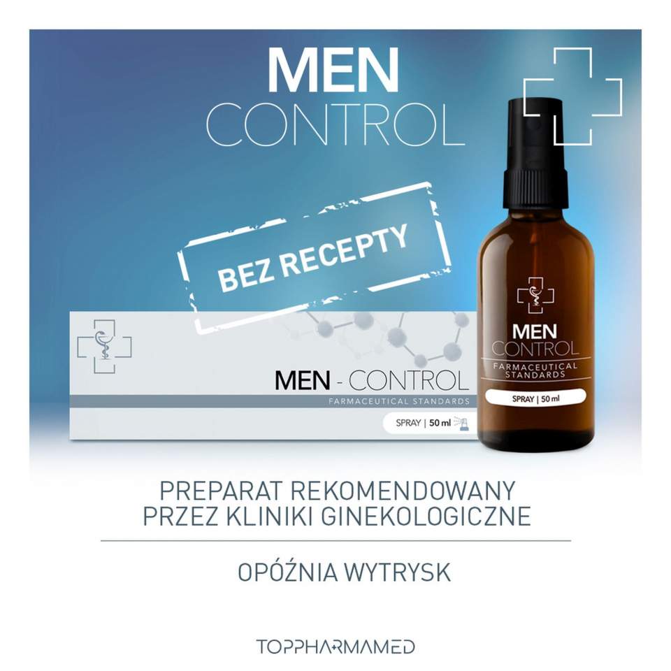 Men Control Spray - Spray wydłużający stosunek 50ml.