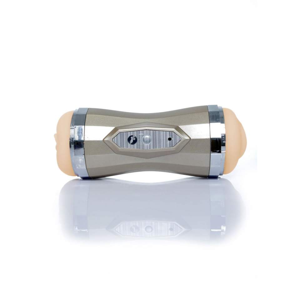 Masturbator 2w1 usta i wagina - 35 trybów pracy