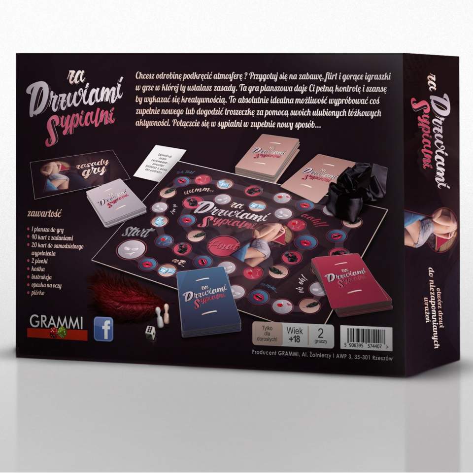 Erotyczna gra planszowa dla par – “Za drzwiami sypialni”