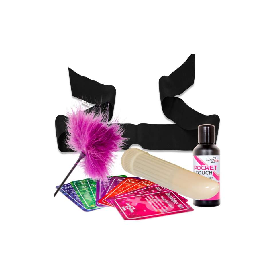 Ekskluzywna gra dla dwojga z dołączonymi gadżetami w zestawie