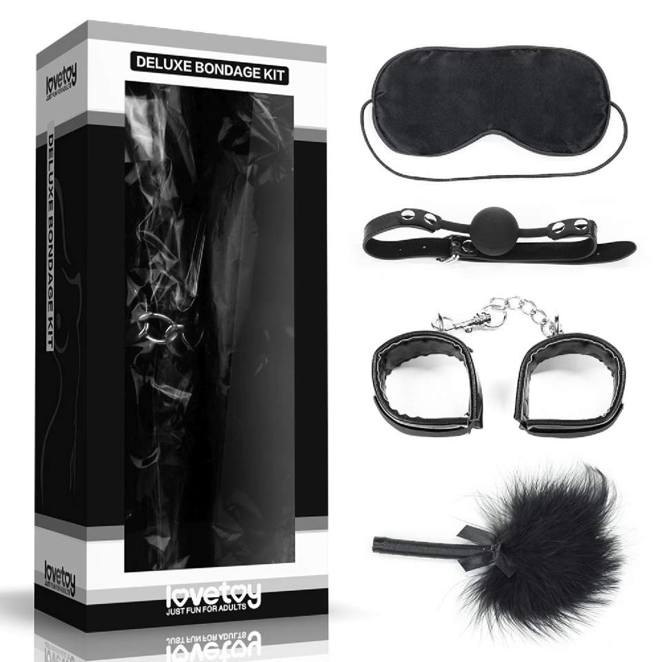Zestaw Deluxe Bondage Kit 3 - Zestaw BDSM