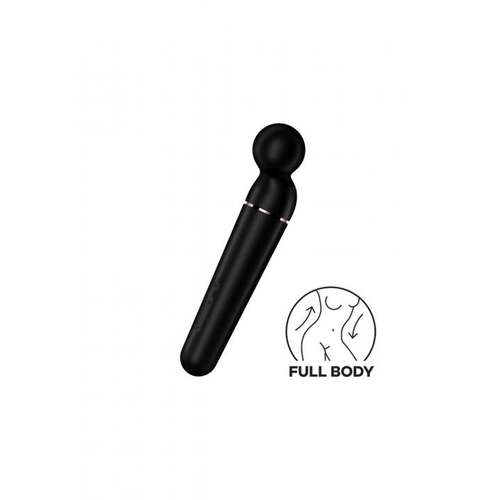 Czarny masażer Satisfyer Planet Wand-er