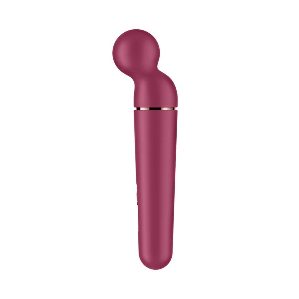Fioletowy silikonowy masażer dla kobiet Satisfyer Planet Wand-er