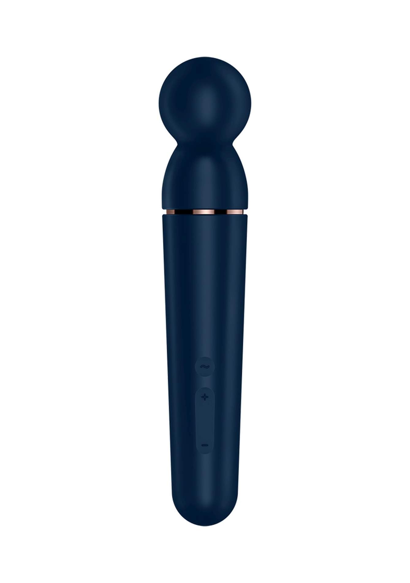 Granatowy silikonowy masażer dla kobiet Satisfyer Planet Wand-er