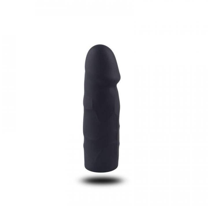 Strap-on regulowany z silikonowym czerwonym dildem