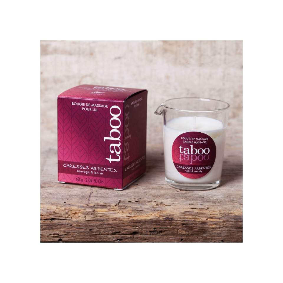 Świeca/krem do masażu: zmysłowy zapach tajemniczego lasu