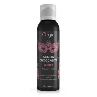 Orgie Acqua Croccante- nawilżająca pianka musująca- SAKURA 150ml.